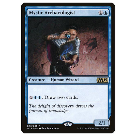 Magic The Gathering - Core Set 2019 - Mystic Archaeologist - 63/280