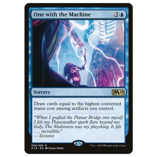 Magic The Gathering - Core Set 2019 - One with the Machine - 66/280