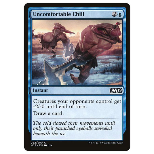 Magic The Gathering - Core Set 2019 - Uncomfortable Chill - 82/280