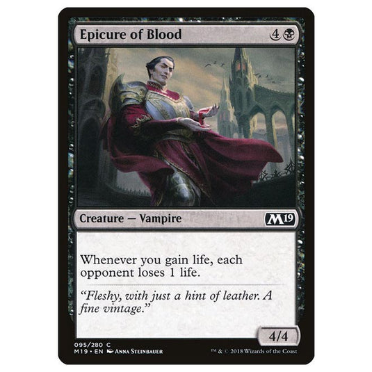 Magic The Gathering - Core Set 2019 - Epicure of Blood - 95/280