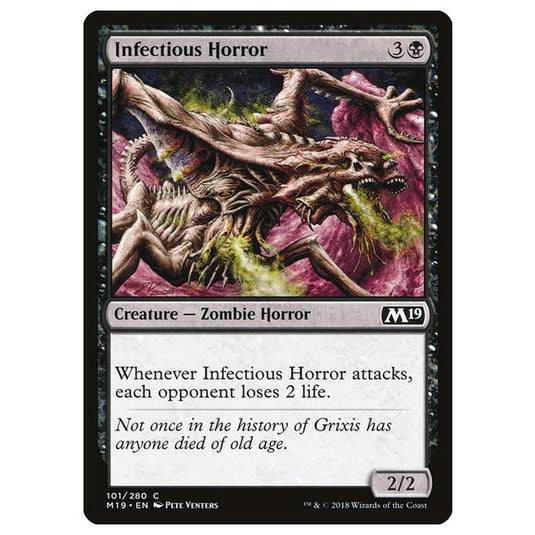 Magic The Gathering - Core Set 2019 - Infectious Horror - 101/280