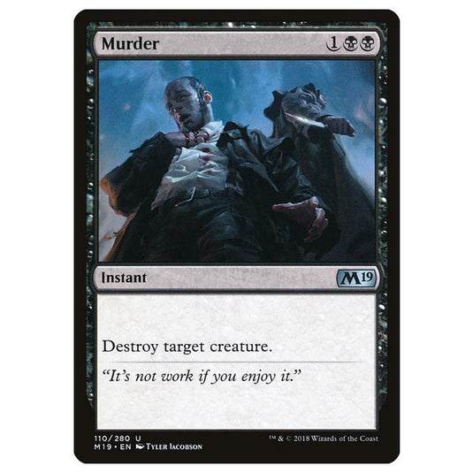 Magic The Gathering - Core Set 2019 - Murder - 110/280