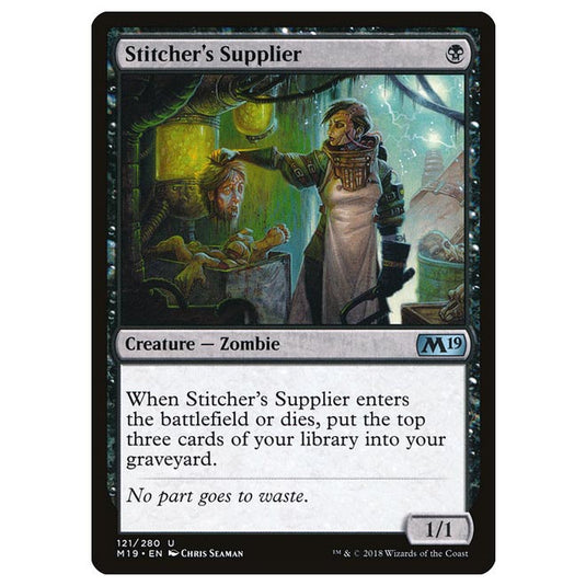 Magic The Gathering - Core Set 2019 - Stitcher’s Supplier - 121/280