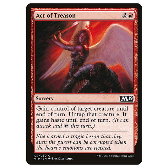 Magic The Gathering - Core Set 2019 - Act of Treason - 127/280