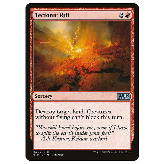 Magic The Gathering - Core Set 2019 - Tectonic Rift - 162/280