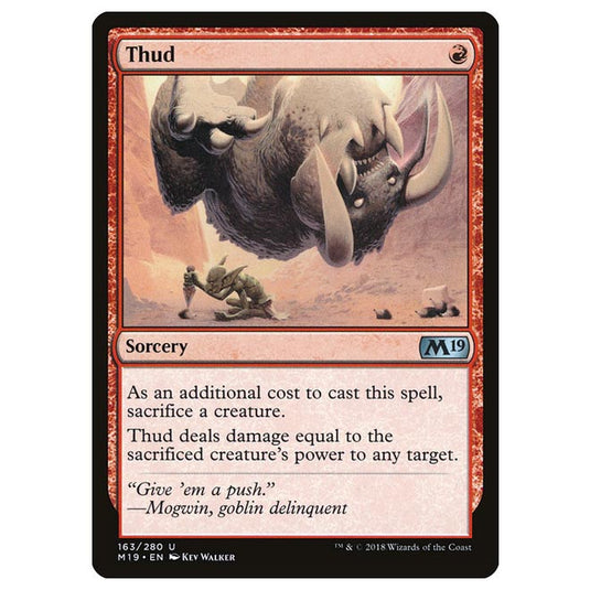 Magic The Gathering - Core Set 2019 - Thud - 163/280