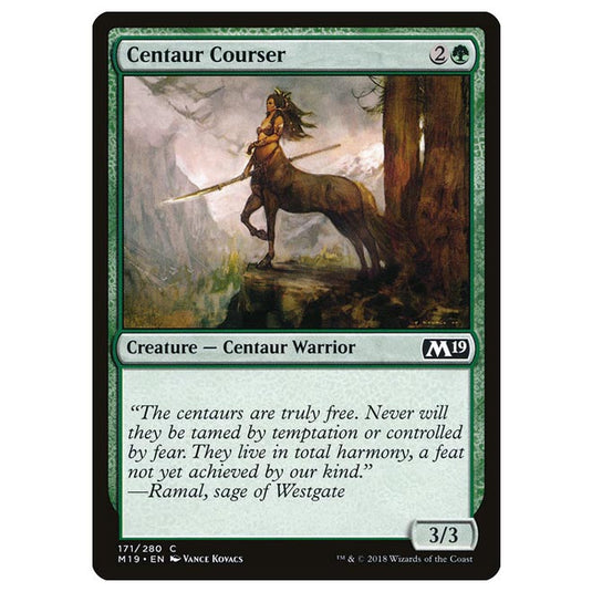 Magic The Gathering - Core Set 2019 - Centaur Courser - 171/280