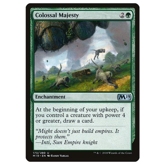 Magic The Gathering - Core Set 2019 - Colossal Majesty - 173/280