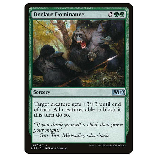 Magic The Gathering - Core Set 2019 - Declare Dominance - 175/280