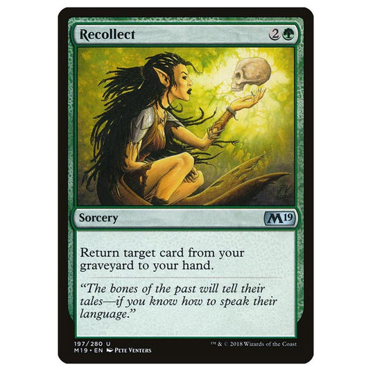 Magic The Gathering - Core Set 2019 - Recollect - 197/280