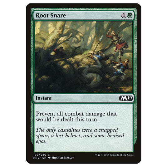 Magic The Gathering - Core Set 2019 - Root Snare - 199/280