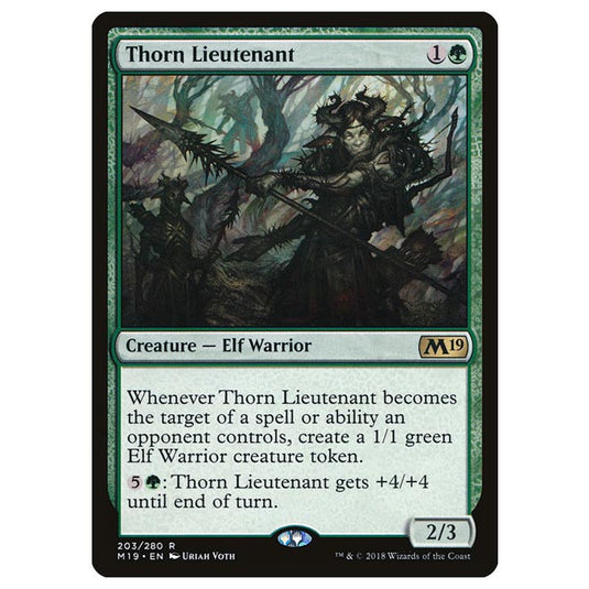 Magic The Gathering - Core Set 2019 - Thorn Lieutenant - 203/280