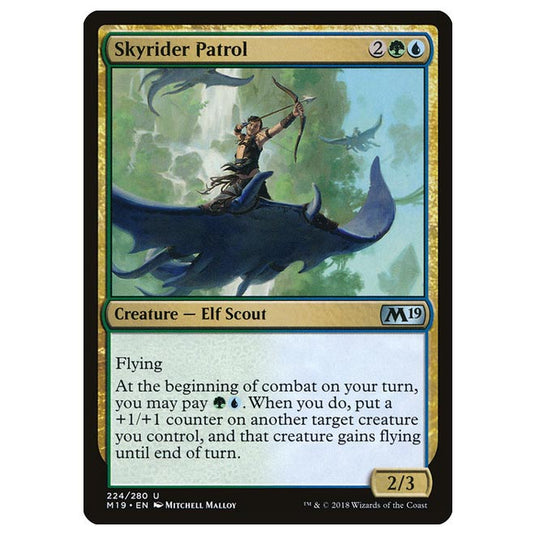 Magic The Gathering - Core Set 2019 - Skyrider Patrol - 224/280