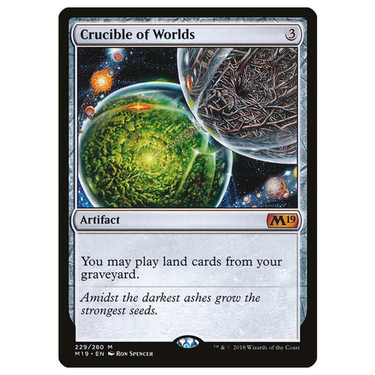 Magic The Gathering - Core Set 2019 - Crucible of Worlds - 229/280