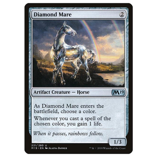 Magic The Gathering - Core Set 2019 - Diamond Mare - 231/280