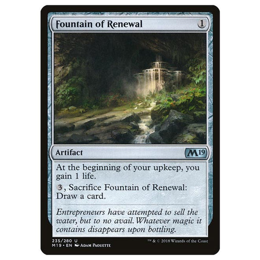 Magic The Gathering - Core Set 2019 - Fountain of Renewal - 235/280