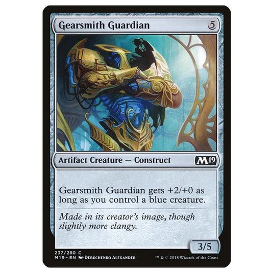 Magic The Gathering - Core Set 2019 - Gearsmith Guardian - 237/280