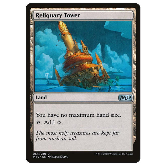 Magic The Gathering - Core Set 2019 - Reliquary Tower - 254/280