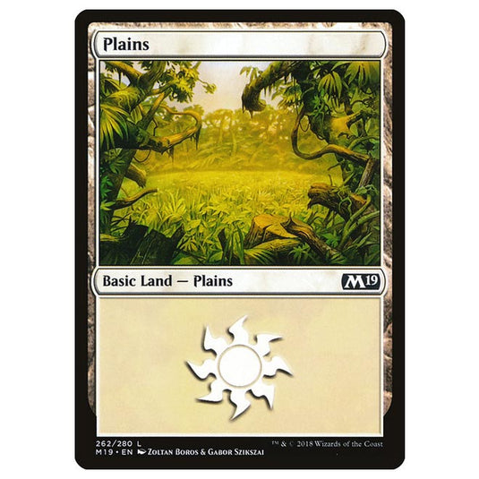 Magic The Gathering - Core Set 2019 - Plains - 262/280