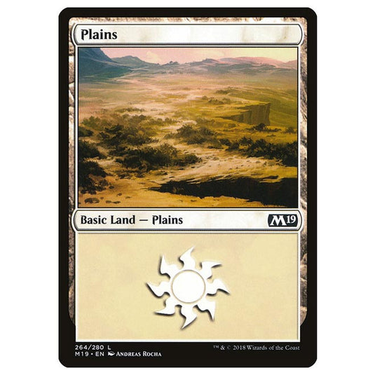 Magic The Gathering - Core Set 2019 - Plains - 264/280