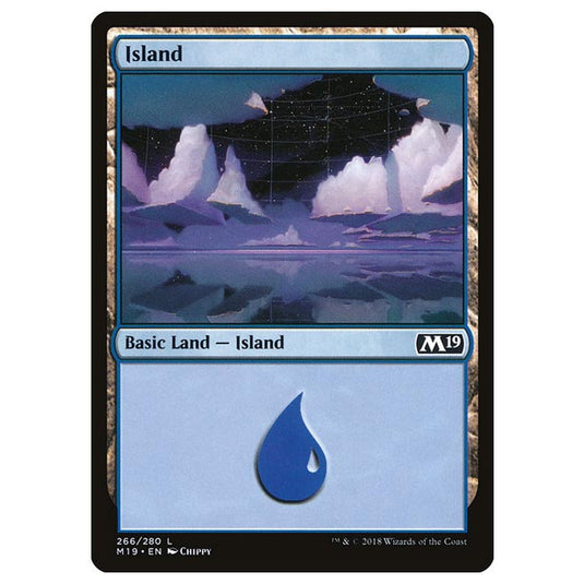 Magic The Gathering - Core Set 2019 - Island - 266/280