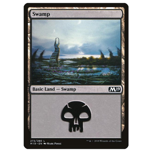 Magic The Gathering - Core Set 2019 - Swamp - 272/280