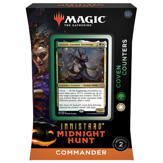 Magic the Gathering - Innistrad - Midnight Hunt - Commander Deck - Coven Counters