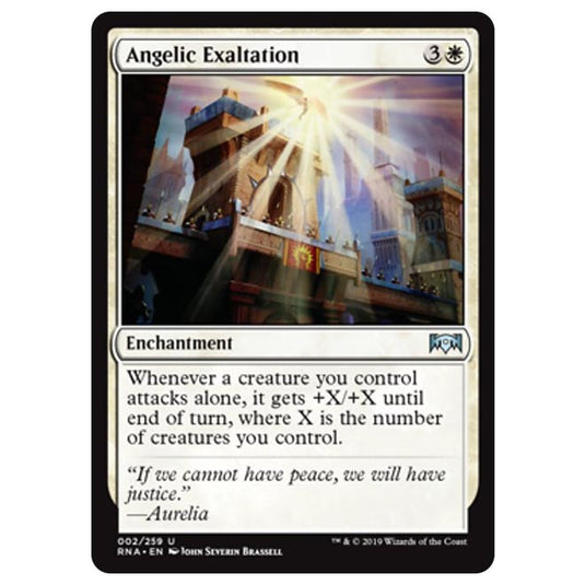 Magic The Gathering - Ravnica Allegiance - Angelic Exaltation - 2/259