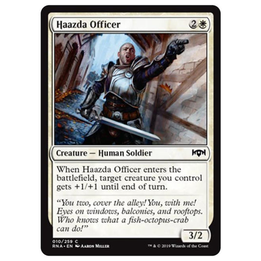 Magic The Gathering - Ravnica Allegiance - Haazda Officer - 10/259