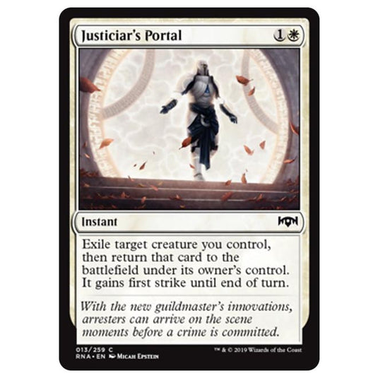 Magic The Gathering - Ravnica Allegiance - Justiciar's Portal - 13/259