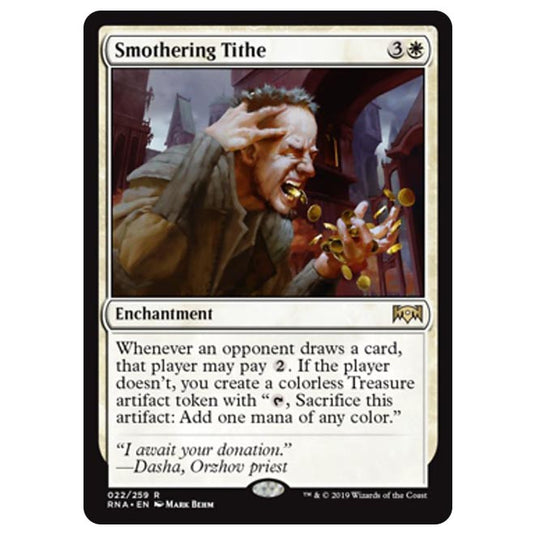 Magic The Gathering - Ravnica Allegiance - Smothering Tithe - 22/259