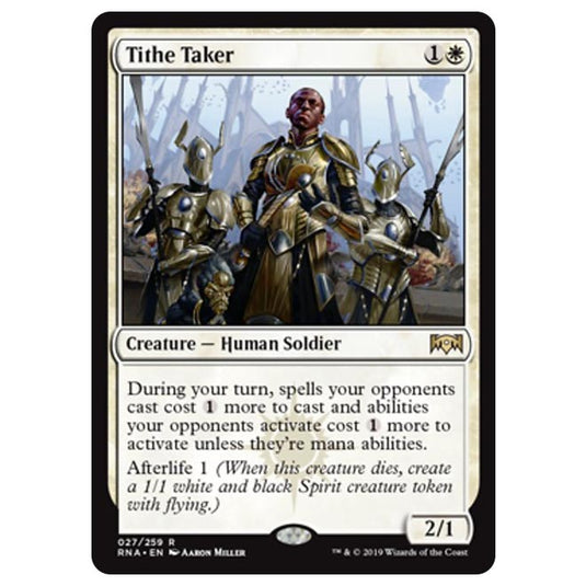 Magic The Gathering - Ravnica Allegiance - Tithe Taker - 27/259