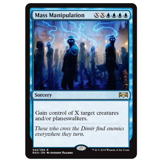 Magic The Gathering - Ravnica Allegiance - Mass Manipulation - 42/259