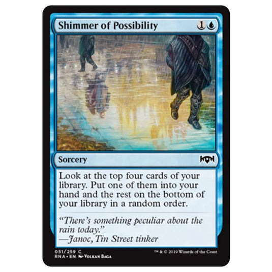 Magic The Gathering - Ravnica Allegiance - Shimmer of Possibility - 51/259