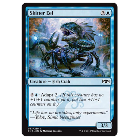 Magic The Gathering - Ravnica Allegiance - Skitter Eel - 53/259