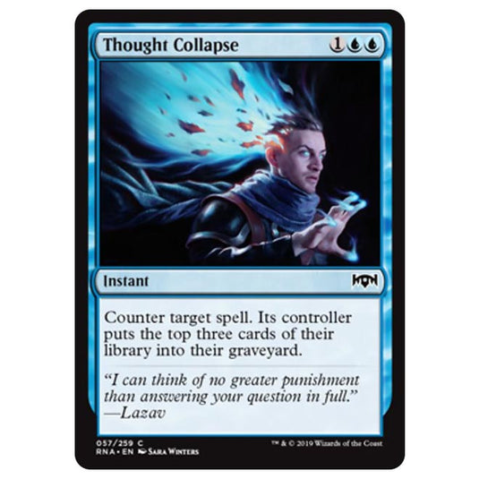 Magic The Gathering - Ravnica Allegiance - Thought Collapse - 57/259