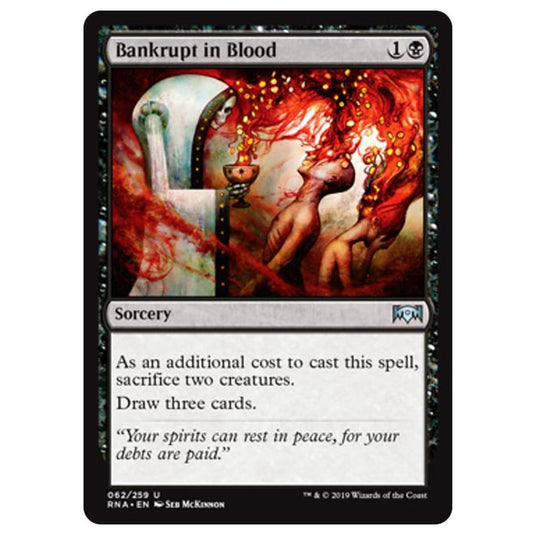 Magic The Gathering - Ravnica Allegiance - Bankrupt in Blood - 62/259