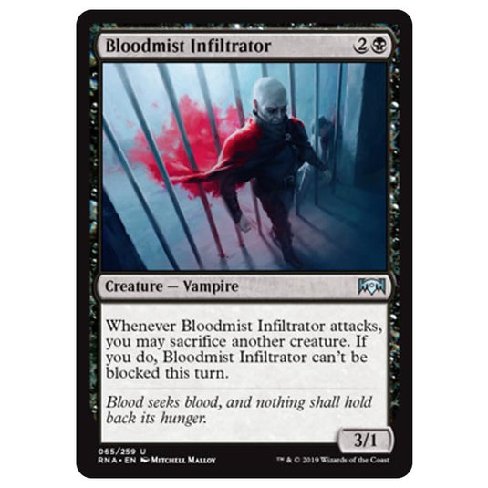 Magic The Gathering - Ravnica Allegiance - Bloodmist Infiltrator - 65/259