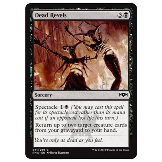 Magic The Gathering - Ravnica Allegiance - Dead Revels - 71/259