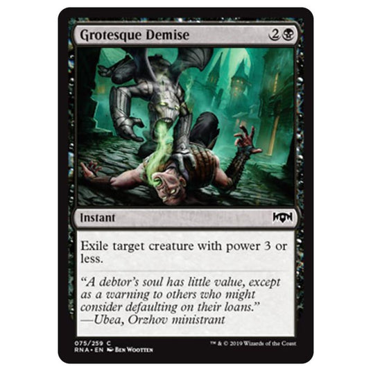 Magic The Gathering - Ravnica Allegiance - Grotesque Demise - 75/259