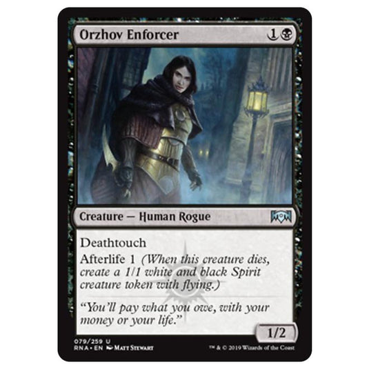 Magic The Gathering - Ravnica Allegiance - Orzhov Enforcer - 79/259