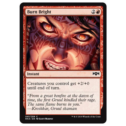 Magic The Gathering - Ravnica Allegiance - Burn Bright - 93/259