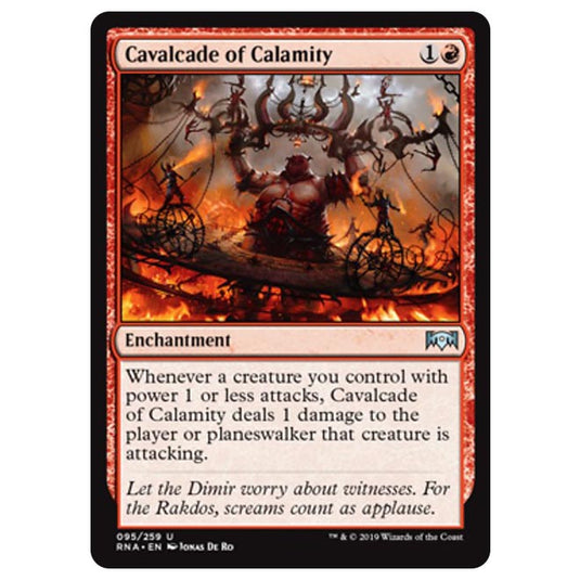 Magic The Gathering - Ravnica Allegiance - Cavalcade of Calamity - 95/259