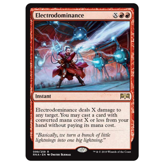 Magic The Gathering - Ravnica Allegiance - Electrodominance - 99/259