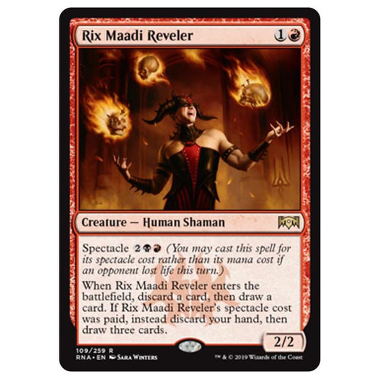 Magic The Gathering - Ravnica Allegiance - Rix Maadi Reveler - 109/259