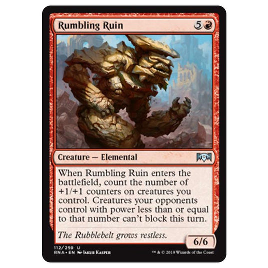 Magic The Gathering - Ravnica Allegiance - Rumbling Ruin - 112/259