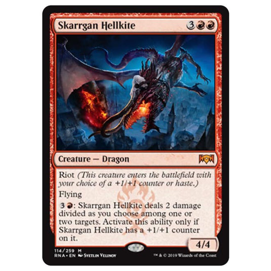 Magic The Gathering - Ravnica Allegiance - Skarrgan Hellkite - 114/259