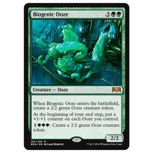 Magic The Gathering - Ravnica Allegiance - Biogenic Ooze - 122/259