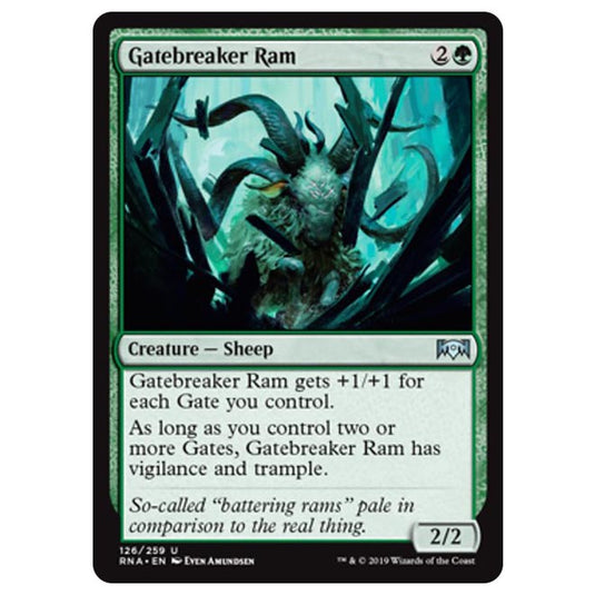 Magic The Gathering - Ravnica Allegiance - Gatebreaker Ram - 126/259