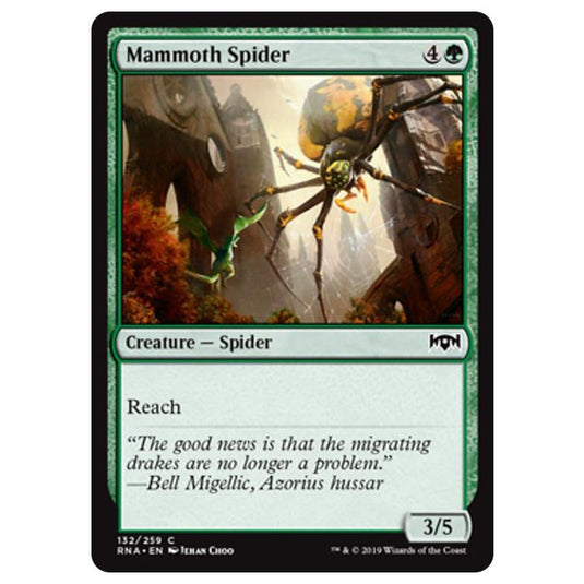 Magic The Gathering - Ravnica Allegiance - Mammoth Spider - 132/259
